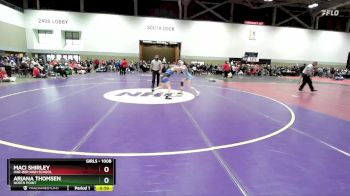 100B Quarterfinal - Ariana Thomsen, North Point vs Maci Shirley, Har-Ber High School