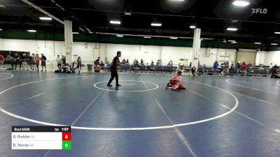 120 lbs Consi Of 32 #2 - Shea Richter, SD vs Diego Torrez, NM