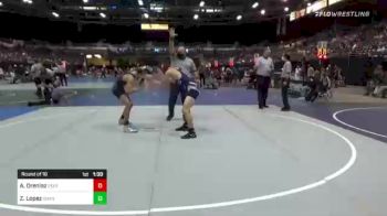 126 lbs Round Of 16 - Anthony Orenlaz, Star Wrestling vs Zach Lopez, Unknown