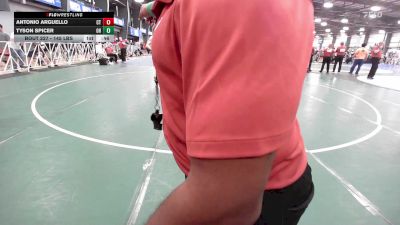 145 lbs Consi Of 8 #2 - Antonio Arguello, CT vs Tyson Spicer, OH