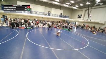 45-48 lbs Round 1 - Grey Andersen, Juab Wrestling Club vs Logan Radmall, Champions Wrestling Club