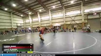 175 lbs Round 2 (10 Team) - Gabriel Banks, Temecula vs Logan Alawneh, West Coast Wrestling