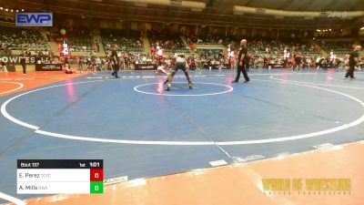 108 lbs Semifinal - Ernesto Perez, Tuscon Cyclones vs Ariah Mills, Roundtree Wrestling Academy