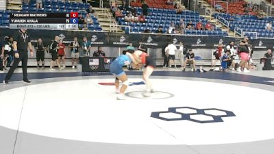 120 lbs Champ. Rd Of 64 - Reagan Mathers, Arizona vs Yunuen Ayala, Pennsylvania
