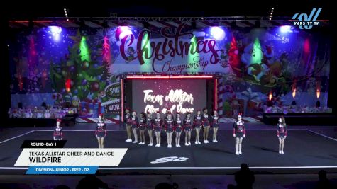 Texas Allstar Cheer and Dance - Wildfire [2023 L2.1 Junior - PREP - D2 Day 1] 2023 Spirit Celebration Christmas Grand Nationals