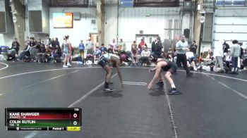 115 lbs Round 3 (8 Team) - Kane Shawger, Dynasty vs Colin Rutlin, TSB