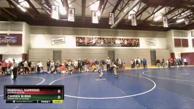 65 lbs Cons. Semi - Marshall Hammond, Olympus-Skyline vs Camden Burns, Empire Battle School