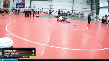 110 lbs Rd# 1 9:00am Friday - Austin Bernash, PA Silver vs Jiovani Tovar, Nebraska Elite