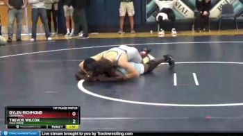 145 lbs 1st Place Match - Trevor Wilcox, Palo Verde vs Dylen Richmond, Centennial