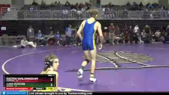 120 lbs Round 2 (3 Team) - Cash Duncan, Seward vs Dalton Vanlaningham, Fairbury