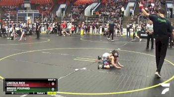 40 lbs Cons. Round 5 - Briggs Poupard, Dundee WC vs Lincoln Rich, Black Knights Youth WC