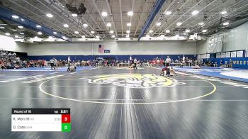 165 lbs Round Of 16 - Kyle Merritt, Norwich vs Derek Cote, Southern Maine