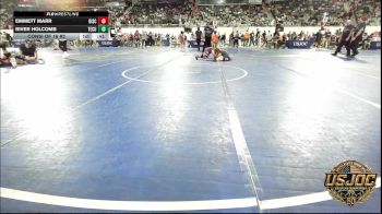 90 lbs Consi Of 16 #2 - Emmett Marr, Disciple Wrestling vs River Holcomb, Tecumseh Youth Wrestling