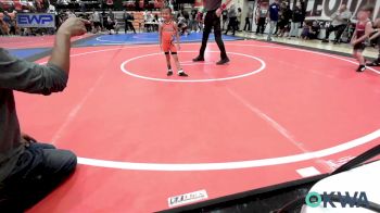 40 lbs Consi Of 8 #2 - Cayden Robertson, Wagoner Takedown Club vs Edith Shimonek, Self