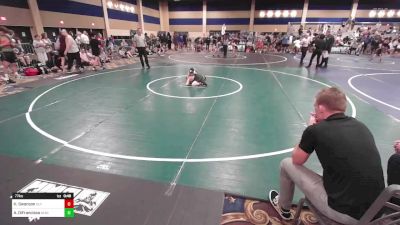 77 lbs Consi Of 4 - Hanley Swanson, Silverback WC vs Aiden DiFrancisco, Rancho Bernardo WC