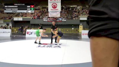 Intermediate Boys - 105 lbs Semis - Bishop Rening, Wright Wrestling Academy vs Brandon Stewart, Poway Wrestling