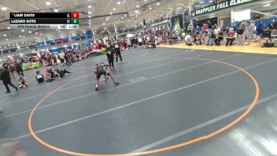 120 lbs 5th Place Match - Lazaro Soto, Eagle Empire vs Liam Davis, Unattached