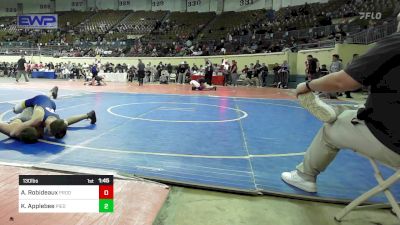 130 lbs Semifinal - Aiden Robideaux, Prodigy Elite Wrestling vs Kingston Applebee, Piedmont