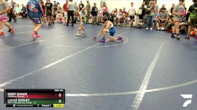 88 lbs Round 5 (8 Team) - Griff Banos, Triumph Trained vs Lucas Boxley, New England All Stars
