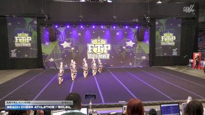 Beach Cheer Athletics - Soleil [2026 L1 - U12 Day 1] 2026 Feel The Power