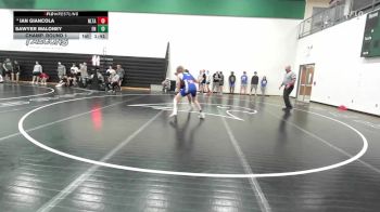 138 lbs Champ. Round 1 - Sawyer Maloney, Elkhorn North vs Ian Giancola, Next Level Training Academy