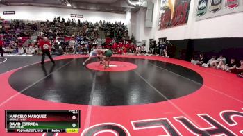 150 lbs Semifinal - David Estrada, Bear Creek vs Marcelo Marquez, Greeley West