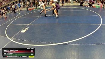 139 lbs Quarterfinal - Ry Talbot, LV Bear Wrestling Club vs McKay Ericksen, Southern Utah Elite