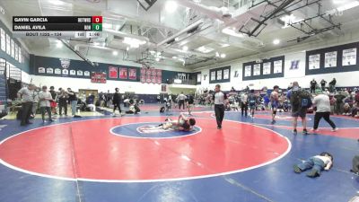 134 lbs Cons. Semi - Gavin Garcia, Rim Of The World High School vs Daniel Avila, BOHS