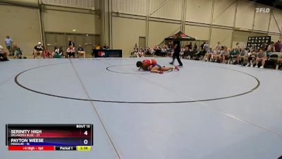 145 lbs Round 5 (6 Team) - Serinity High, Oklahoma Blue vs Payton Weese, Missouri