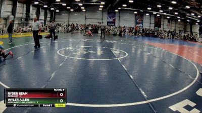 80 lbs Rd# 8- 12:30pm Saturday Final Pool - Wyler Allen, Lions Wrestling Academy vs Ryder Ream, Rebellion