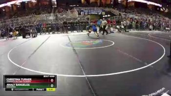 120 lbs 3rd Place Match - Christina Turner, Sarasota Military Academy vs Analy Banuelos, Braddock