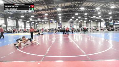 90 lbs Round Of 64 - Patrick Bulger, PA vs Prins Santana, RI