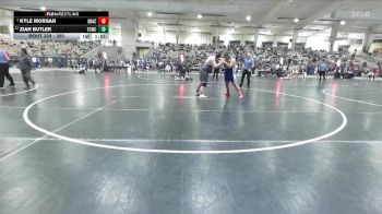 260 lbs Quarterfinal - Ziah Butler, Dawgs Wrestling Club vs Kyle Morgan, Smoky Bear Wrestling Club