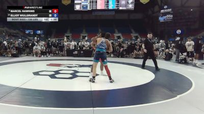 138 lbs 7th Place Match - Marcel Hawkins, Oklahoma vs Elliot Wullbrandt, Oregon