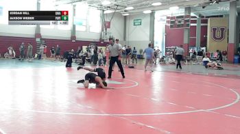 106 lbs Consi Of 4 - Jordan Hill, Savage vs Jaxson Weber, Pope John Hs/edge