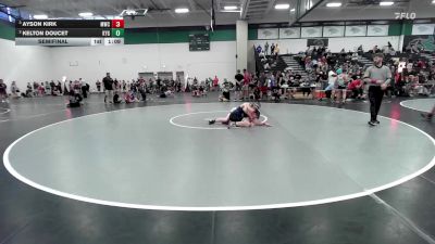 132 lbs Semifinal - Ayson Kirk, MoWest Wrestling Club vs Kelton Doucet, Kansas Young Guns