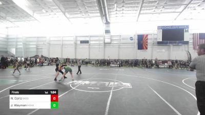 136 lbs Final - Natalya Coriz, Bagdad Sultans vs Jenna Wayman, Mohave WC