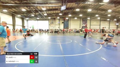 126 lbs Rr Rnd 2 - Brady Judd, Revival Blue vs Antonio Intintoli, Pursuit Wrestling Academy - White