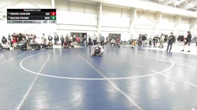 144 lbs Champ. Round 2 - Macen Fearn, Morgan vs Drake Haslem, Uintah