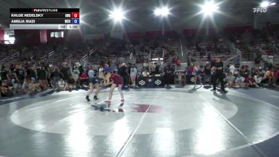 110 lbs Quarters - Khloe Nedelsky, Contenders Wrestling Academy vs Amelia Riazi, West Virginia