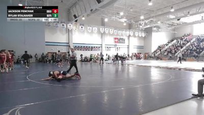 144 lbs Quarters & 1st Wb (16 Team) - Jackson Fenchak, Brookwood vs Rylan Stalnaker, North Paulding