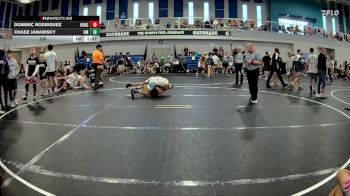 120 lbs Quarterfinals (8 Team) - Dominic Rodriguez, KONG MS vs Chase Janawsky, Misfits United