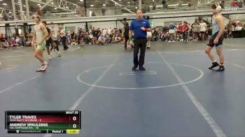 132 lbs Round 7 (8 Team) - Tyler Traves, Team Shutt Dethrone vs Andrew Spaulding, The Compound RTC