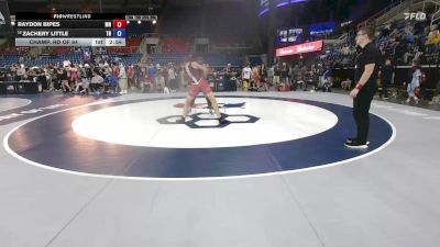 157 lbs Champ. Rd Of 64 - Raydon Bipes, MN vs Zachery Little, TN