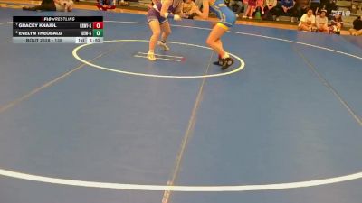 135 lbs Round 3 - Evelyn Theobald, Seward vs Gracey Knajdl, Kearney