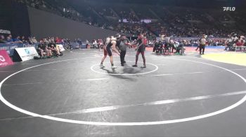 6A Boys 138 lbs Cons. Round 3 - Michael Haragakiza, McDaniel Boys vs Elias Rush, Roseburg Boys
