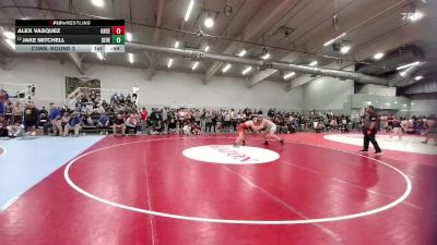 190 lbs Cons. Round 2 - Alex Vasquez, Greeley Central vs Jake Mitchell, Severance