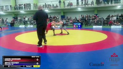 71kg Quarterfinal - Jason Goodger, Pathway WC vs Bryce Rooney, Montreal WC