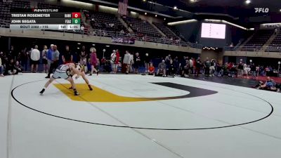 115 lbs Final - Tristan Rosemeyer, Hamilton vs John Segata, Feasterville