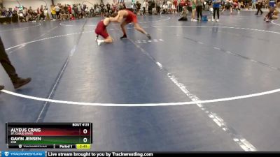 Elite 141 lbs Quarterfinal - Gavin Jensen, Coe vs Alyeus Craig, St. Cloud State